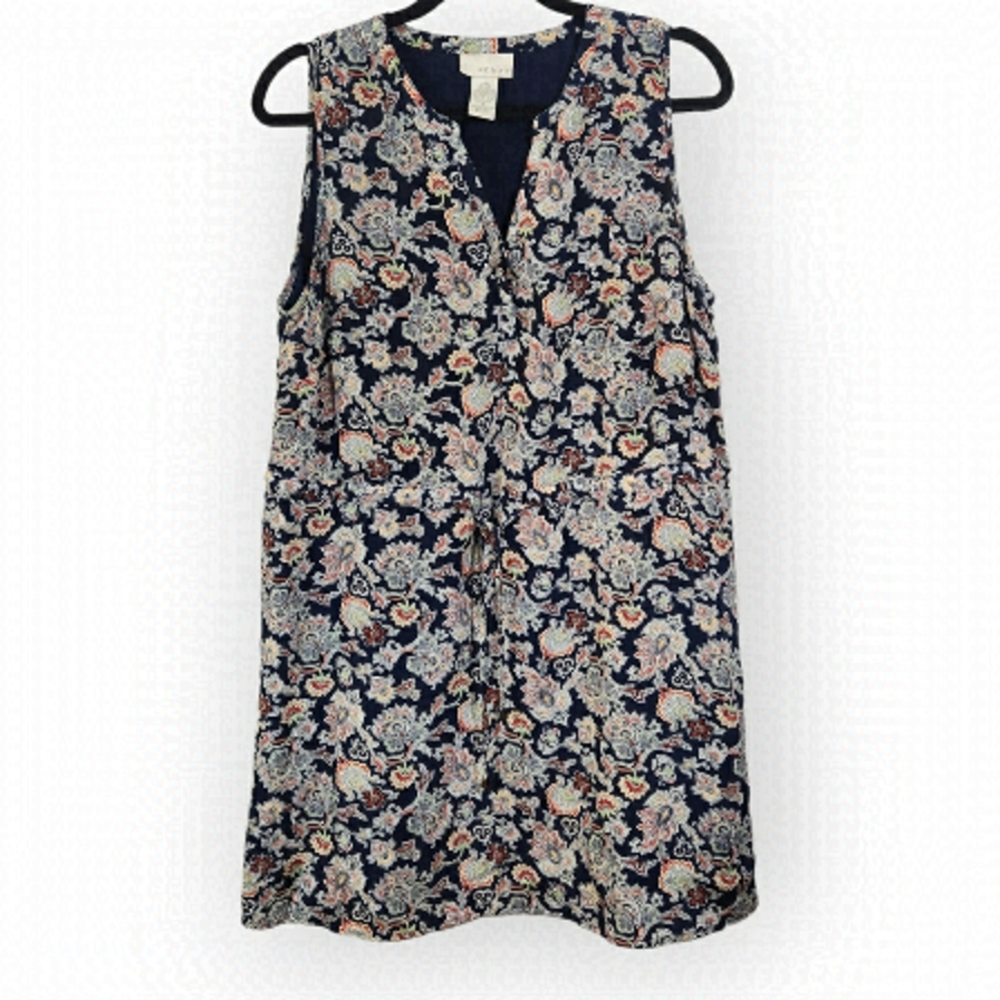 KENAR Silk Drawstring Mini Dress